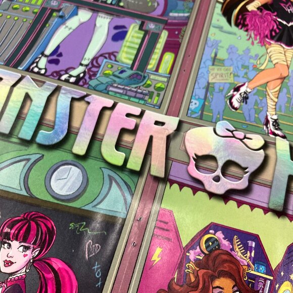 Monster High IDW Comic Paper Poster 13x20" Double Sided Star Trek - Picture 3 of 4